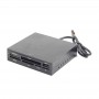 Cititor carduri intern Gembird USB 2.0 internal CF/MD/SM/MS/SDXC/MMC/XD card reader/writer black, FDI2-ALLIN1-02-B
